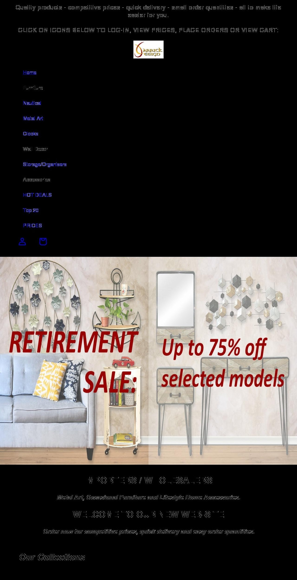 carrick.design shopify website screenshot