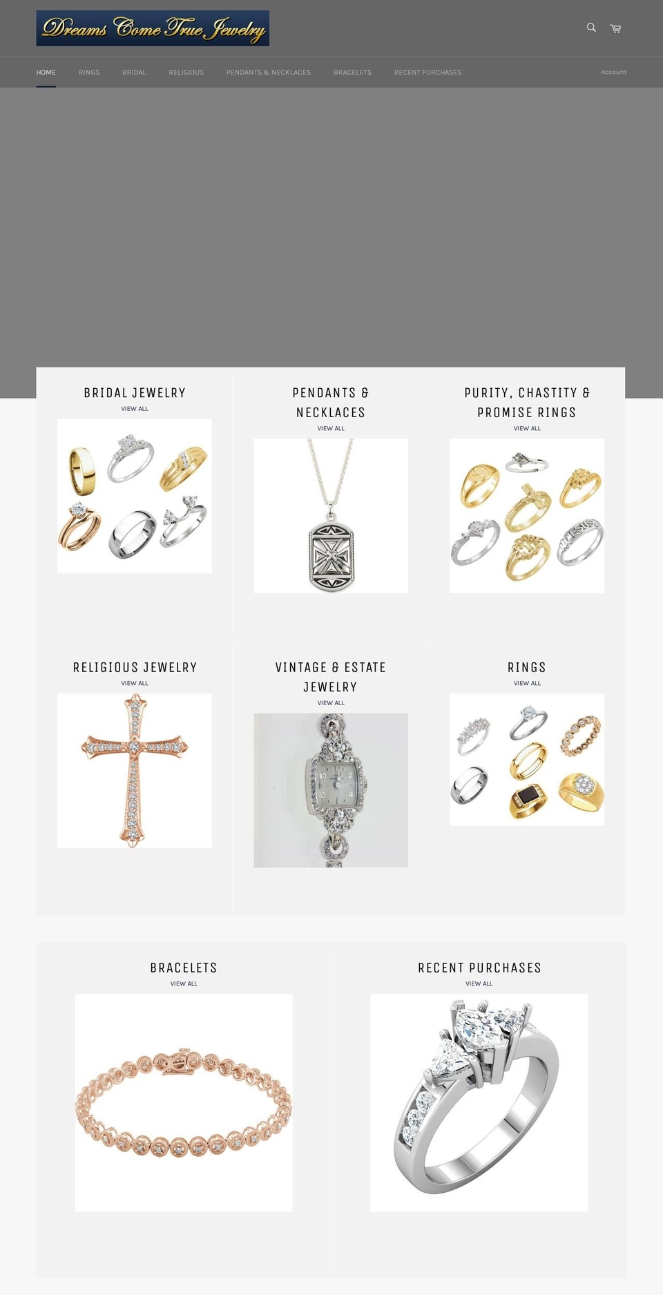 carricojewelry.com shopify website screenshot