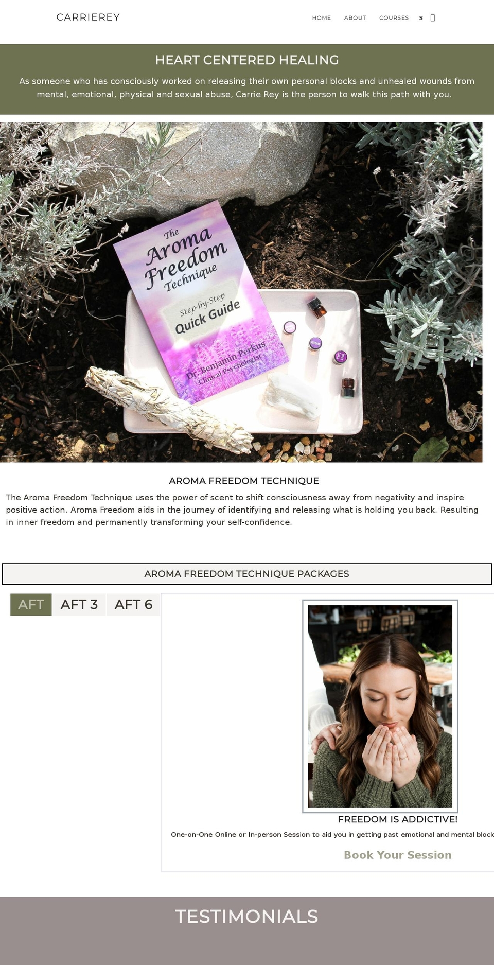 carrierey.com — Shopify storefront screenshot