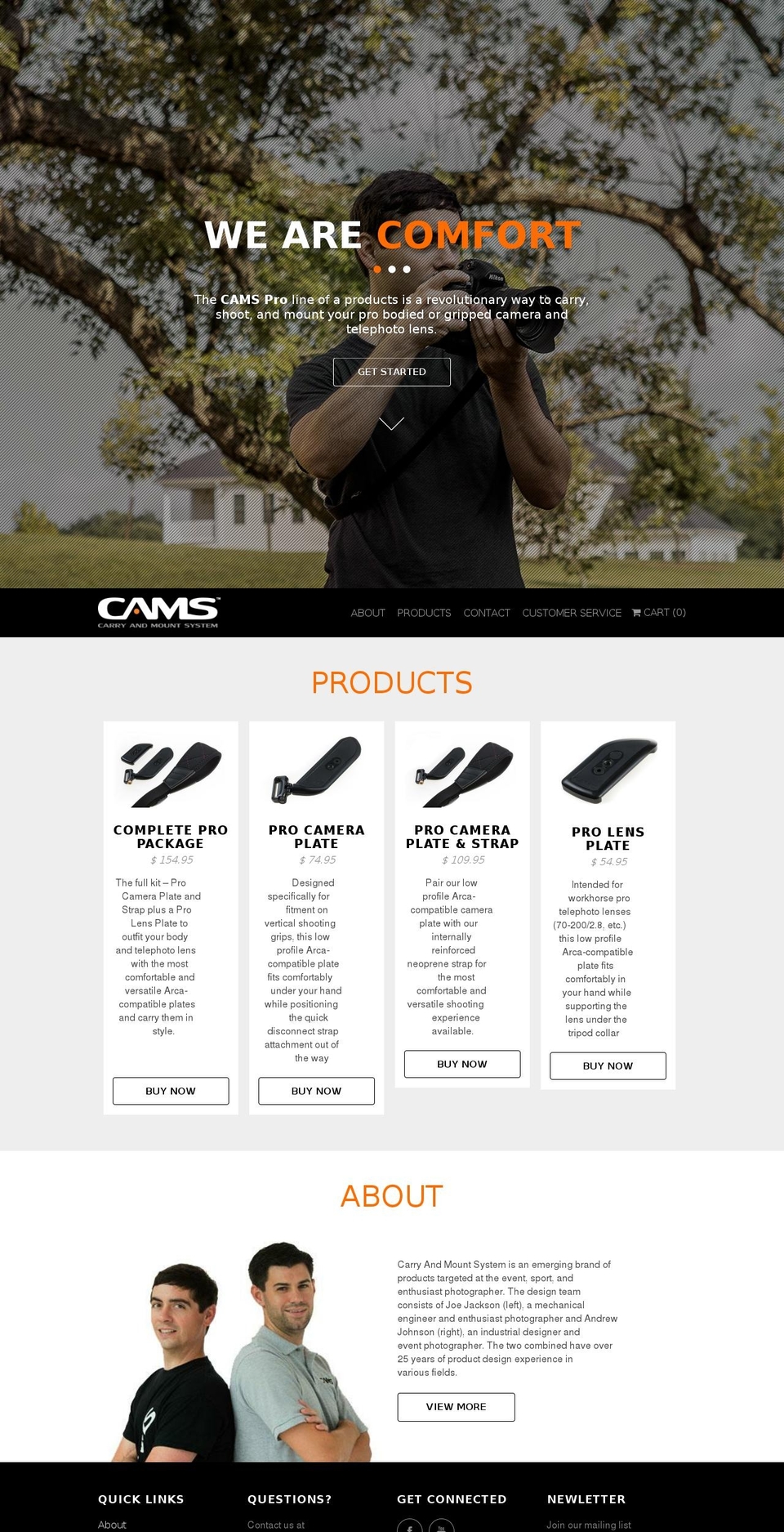 carryandmountsystem.com — Shopify storefront screenshot