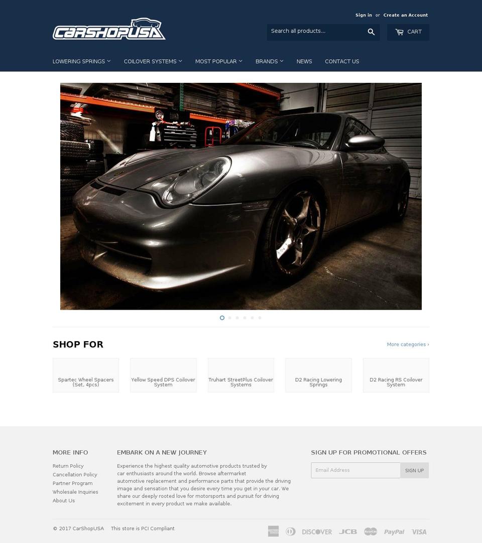 carshopusa.com shopify website screenshot