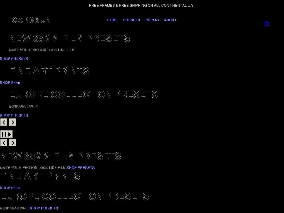 carssun.com shopify website screenshot