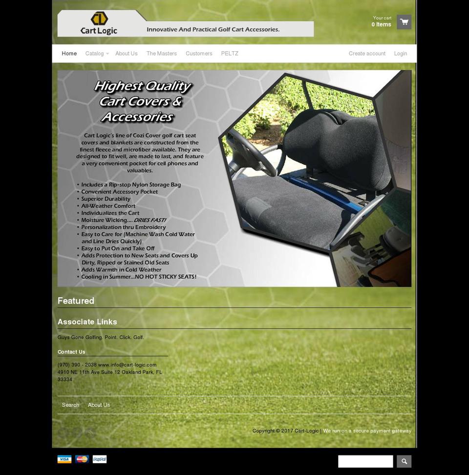 cart-logic.com shopify website screenshot