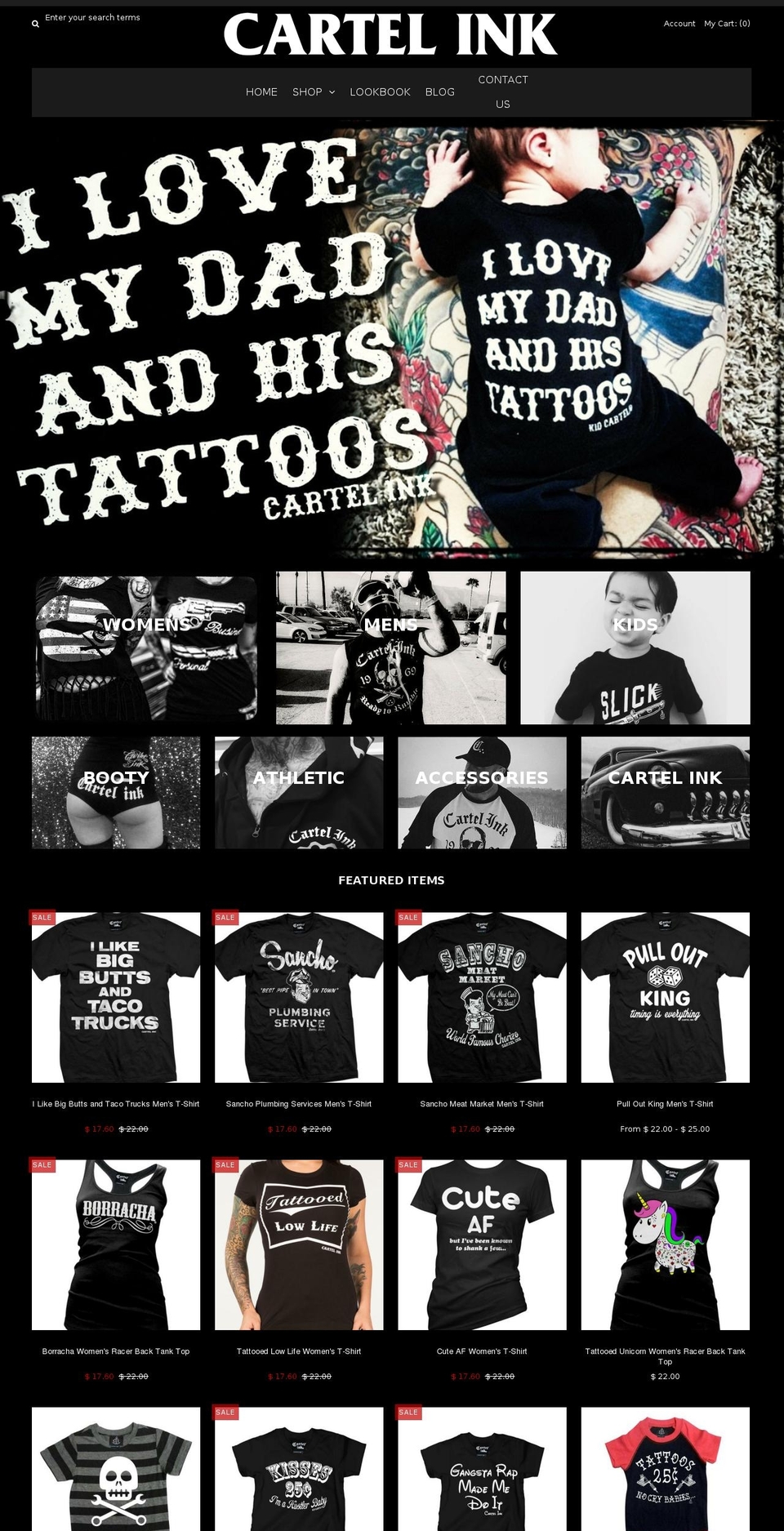 cartelink.com shopify website screenshot