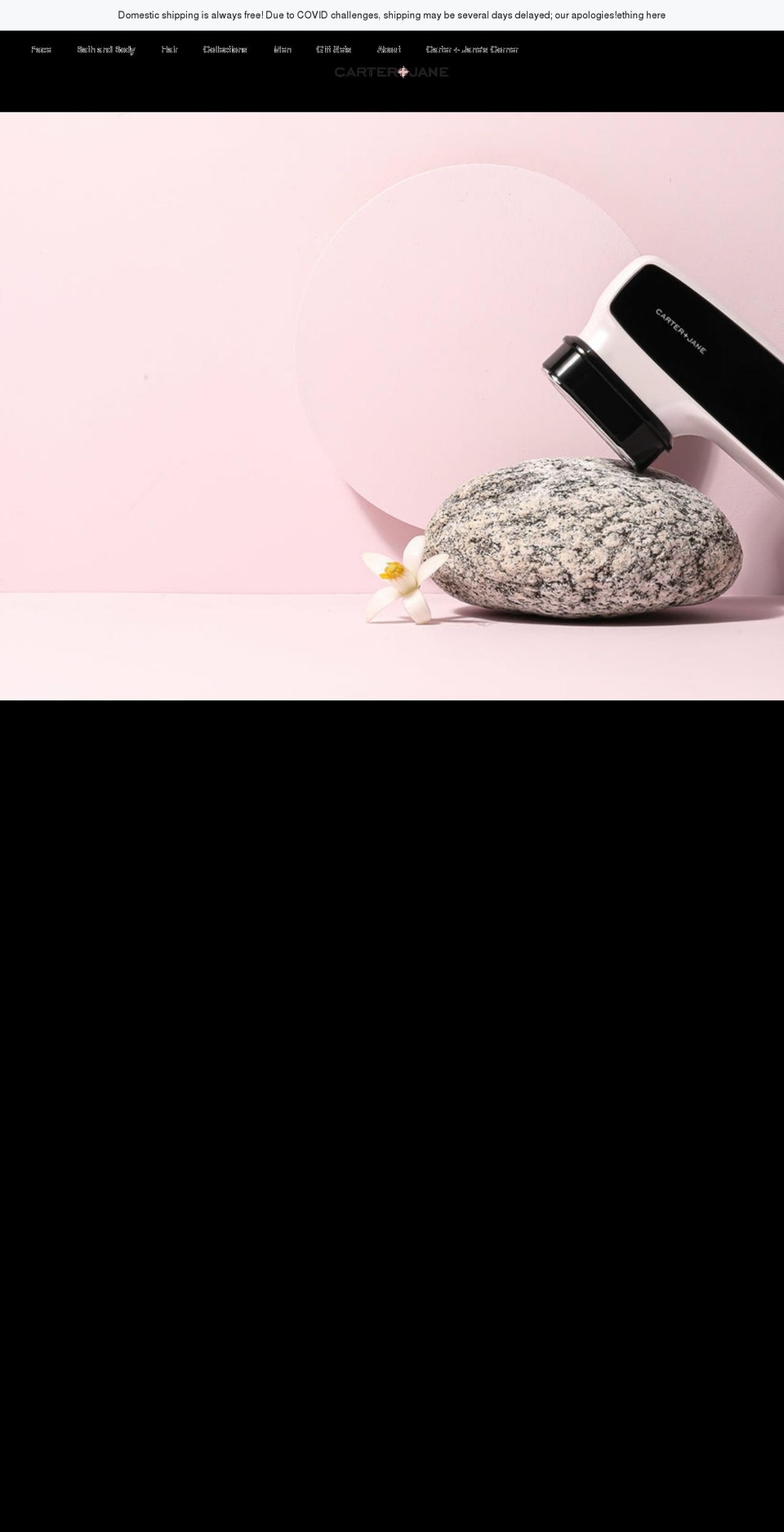 carterandjane.ca shopify website screenshot