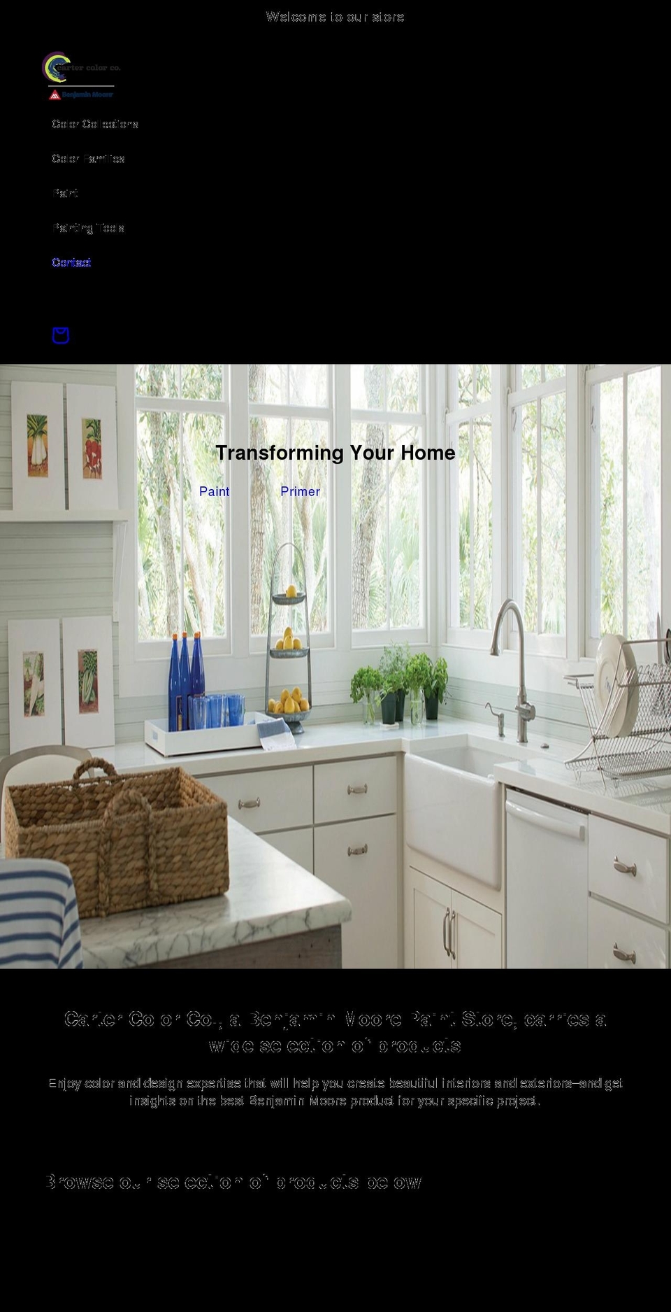 cartercolor.com shopify website screenshot