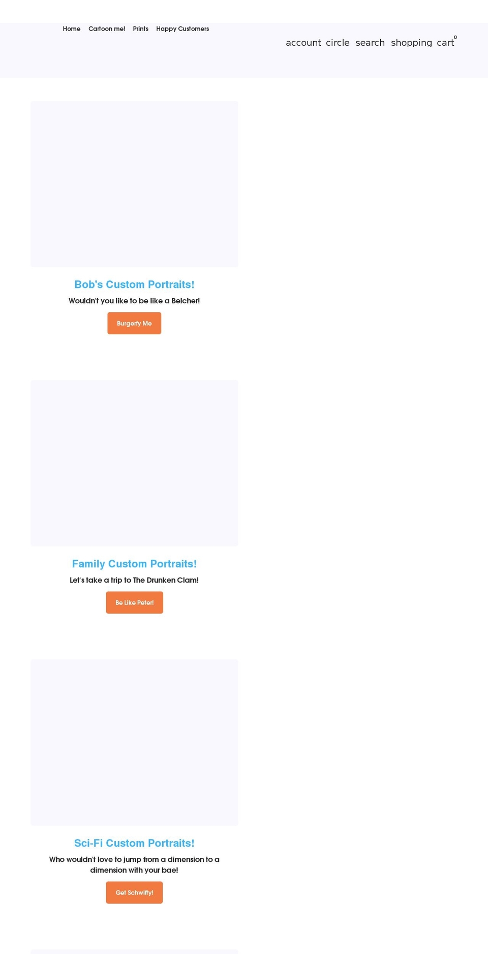 cartoondeck.com shopify website screenshot