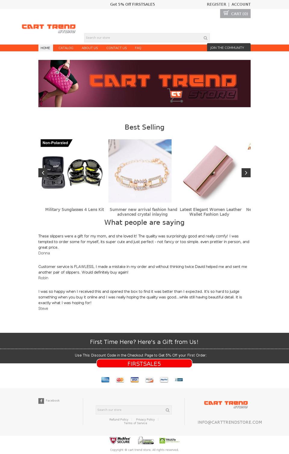 ecompro-video3 Shopify theme site example carttrendstore.com