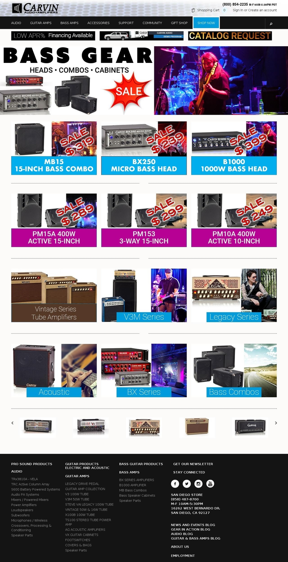 S-B theme with 32f edits product page flip 5JAN16 Shopify theme site example carvinamps.com