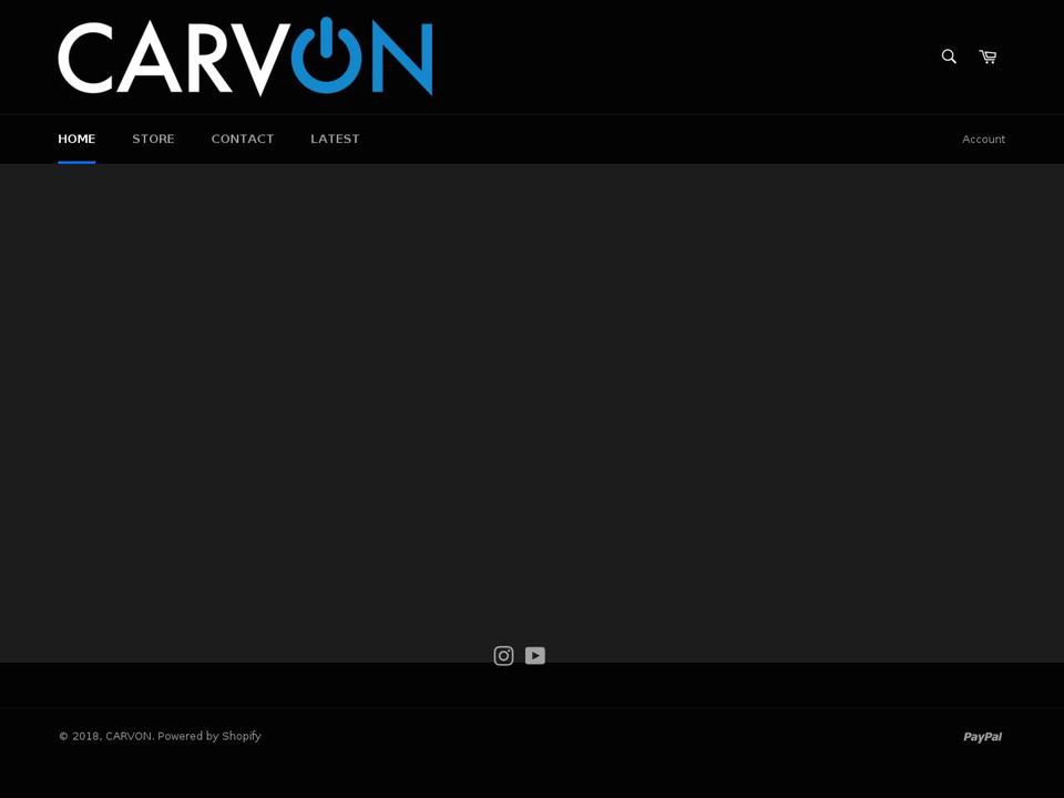 carvonskates.com shopify website screenshot