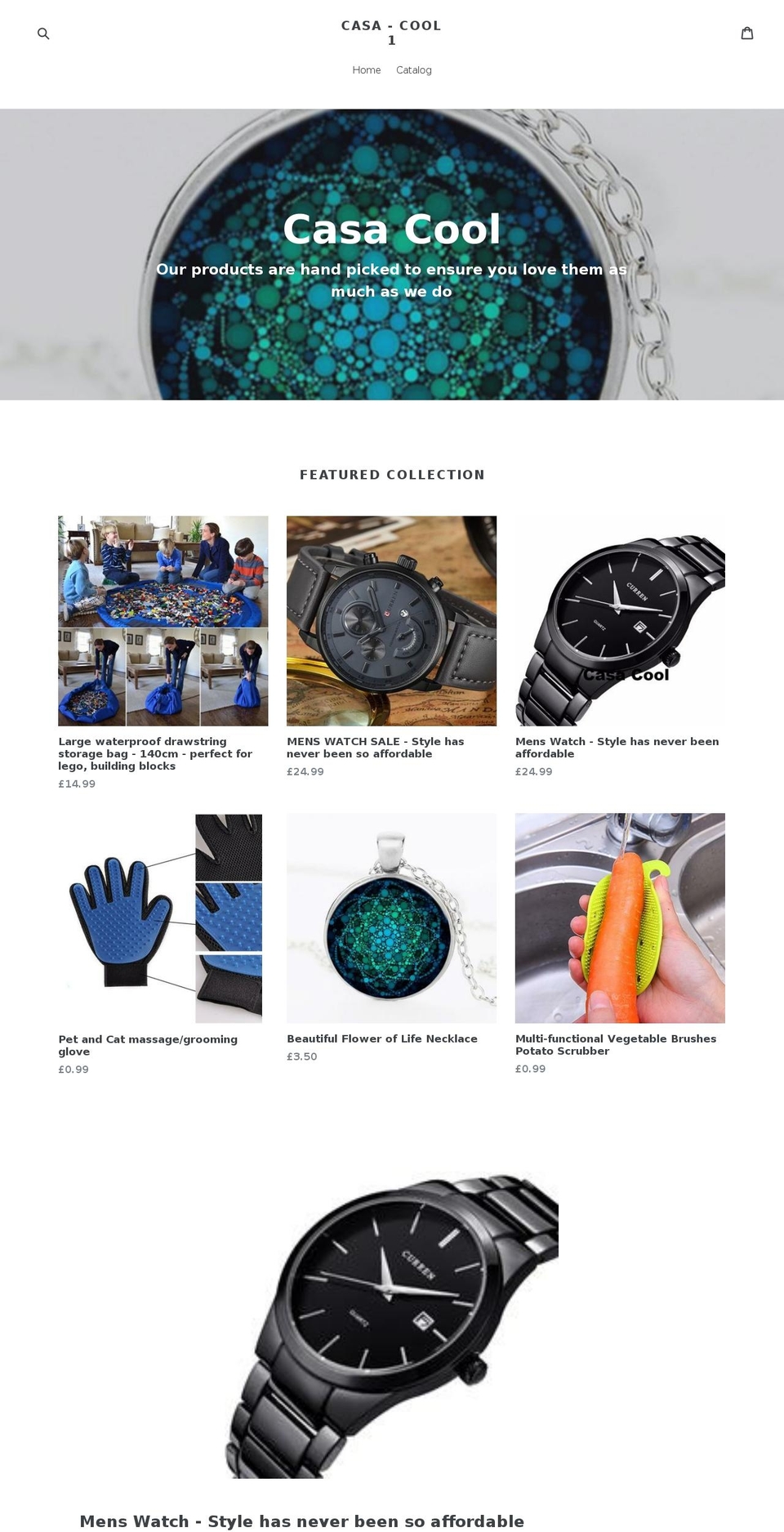 casa-cool.com — Shopify storefront screenshot