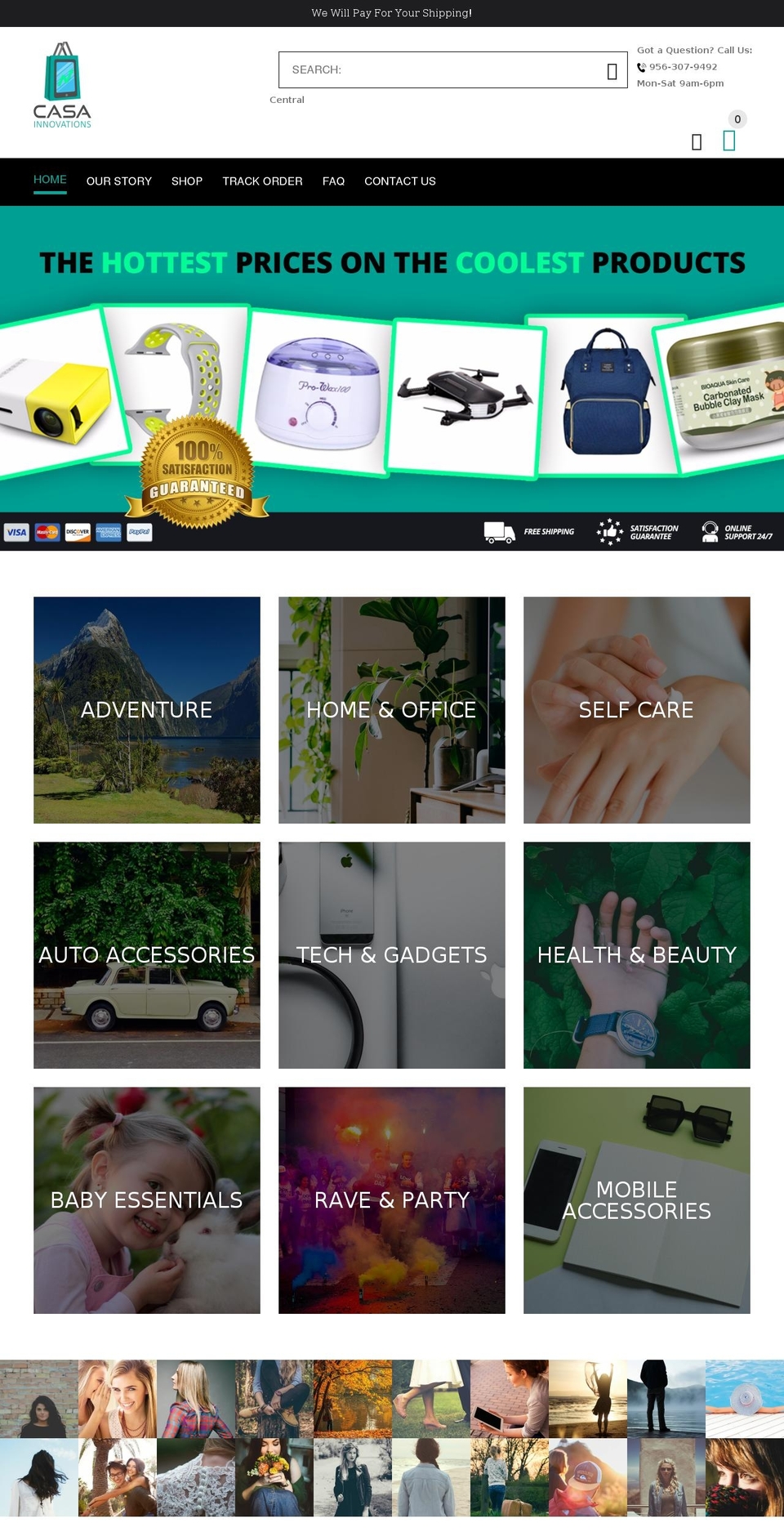 casa.promo shopify website screenshot