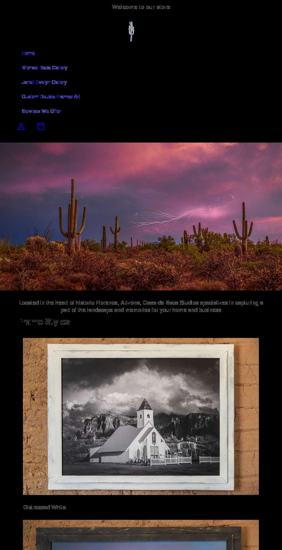 casadebacastudios.com shopify website screenshot