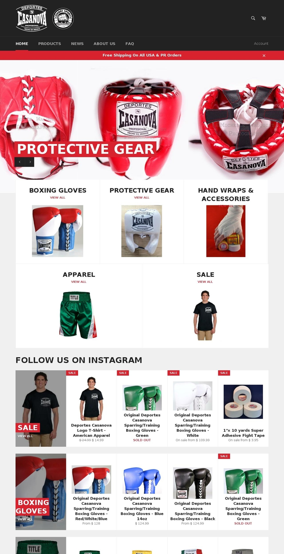 casademoreno.com shopify website screenshot