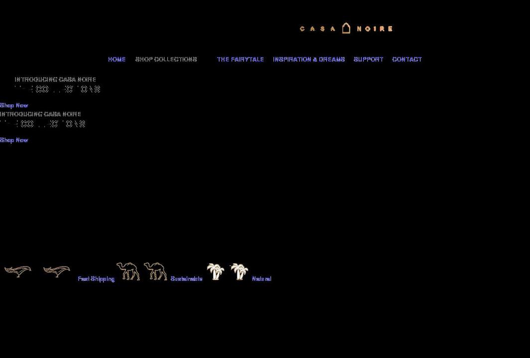 casanoire.se shopify website screenshot