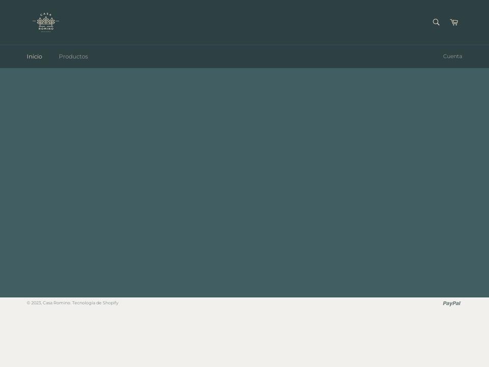 casaromino.com — Shopify storefront screenshot