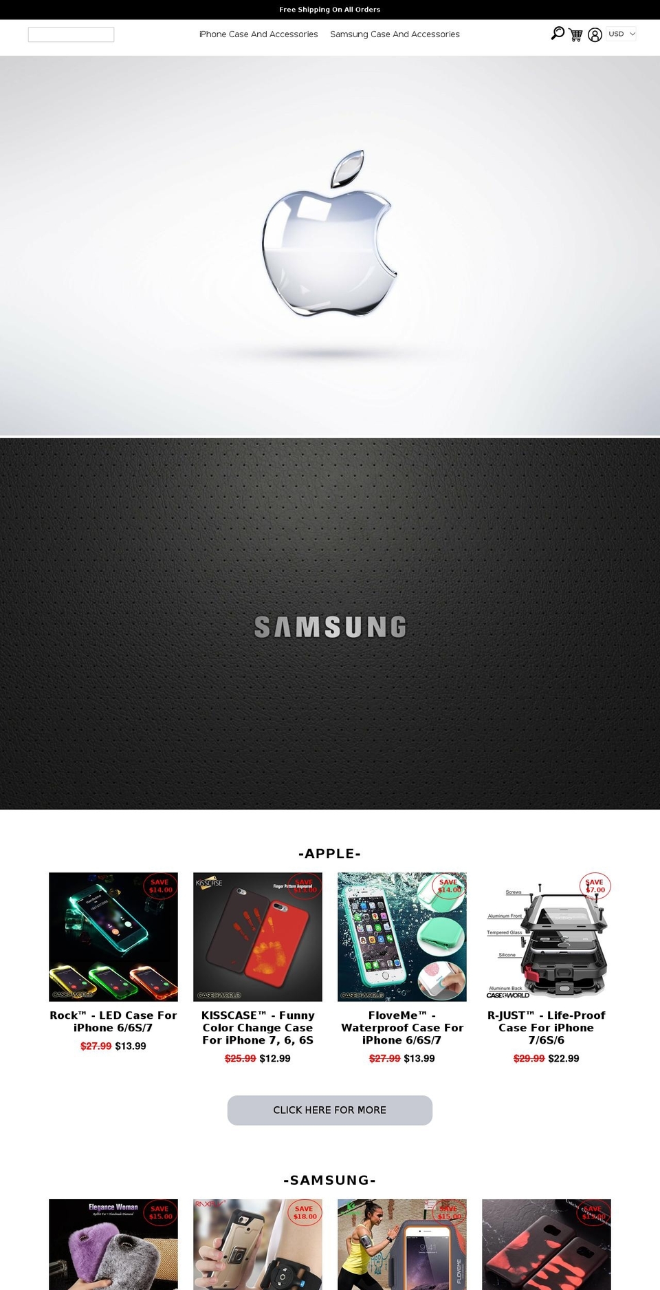 case-world.store shopify website screenshot