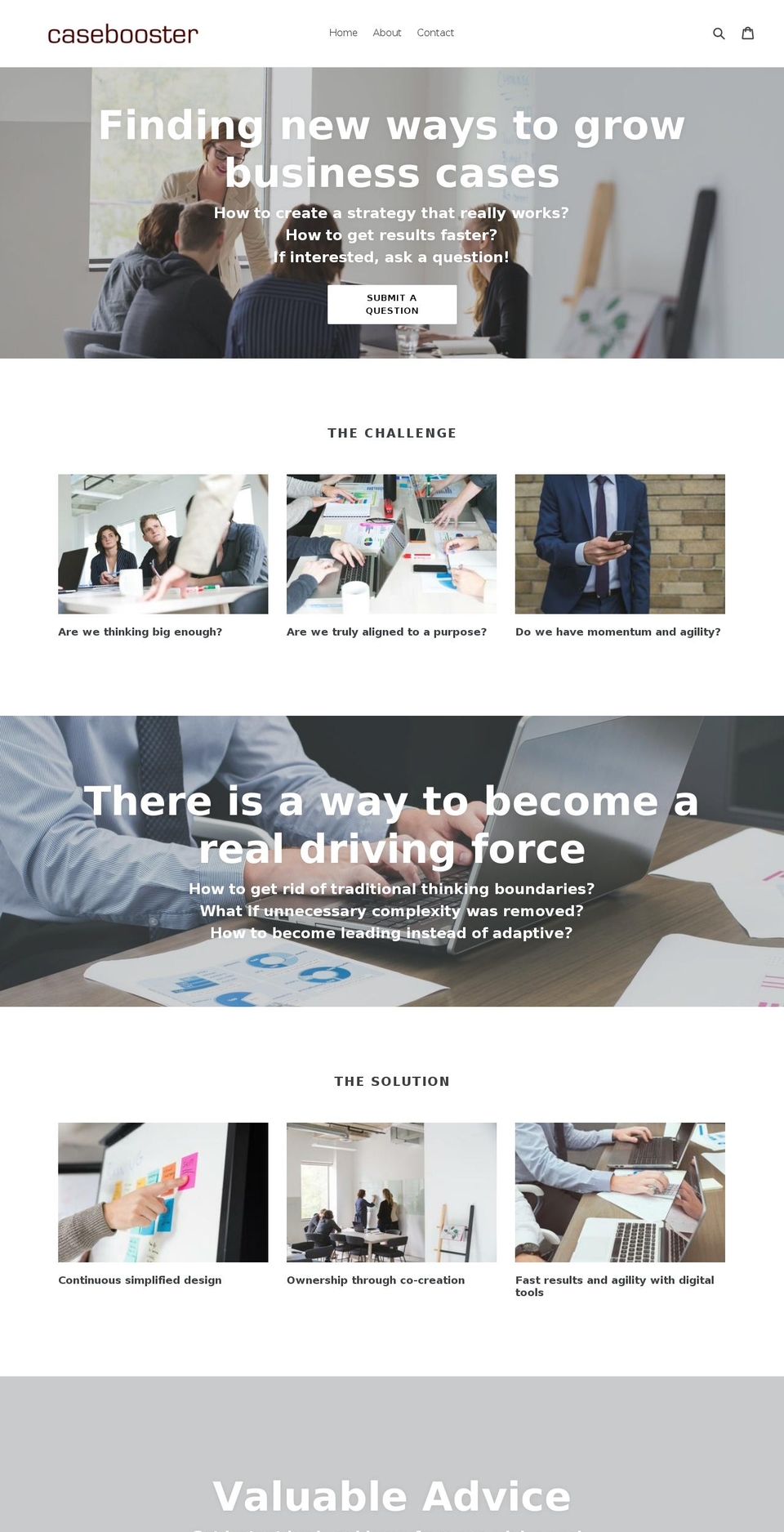 casebooster.com — Shopify storefront screenshot