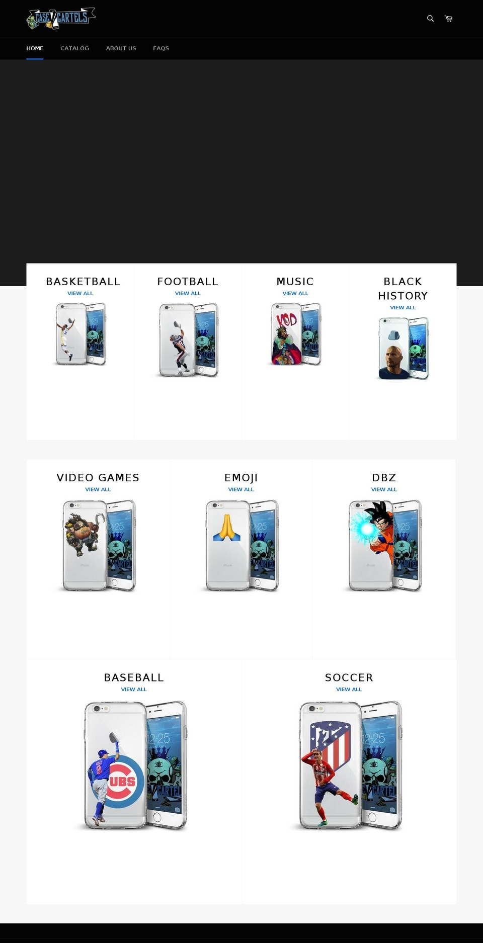 casecartels.com — Shopify storefront screenshot