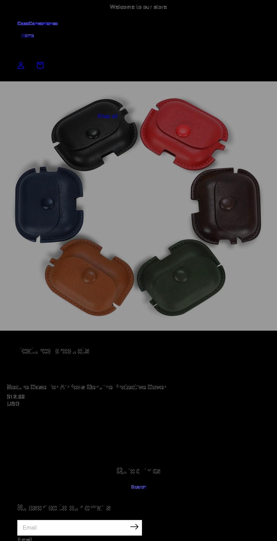 caseconvenience.com shopify website screenshot