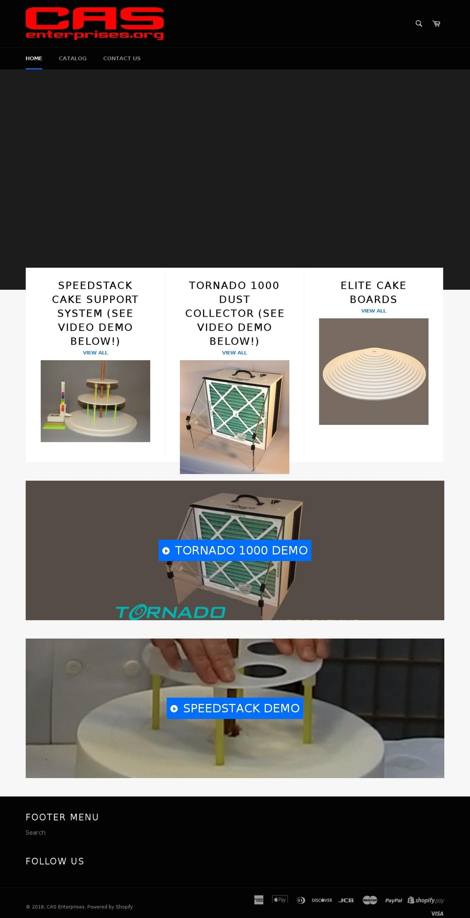 casenterprises.org shopify website screenshot