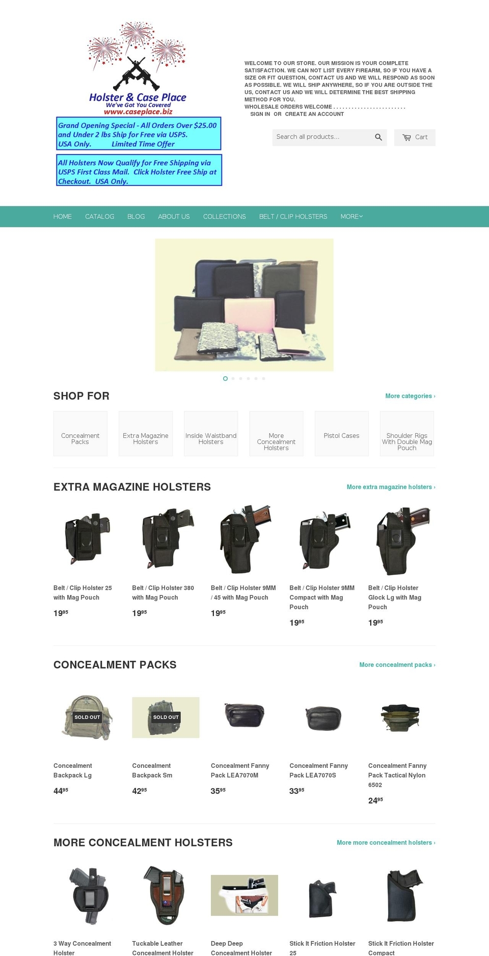 caseplace.biz shopify website screenshot