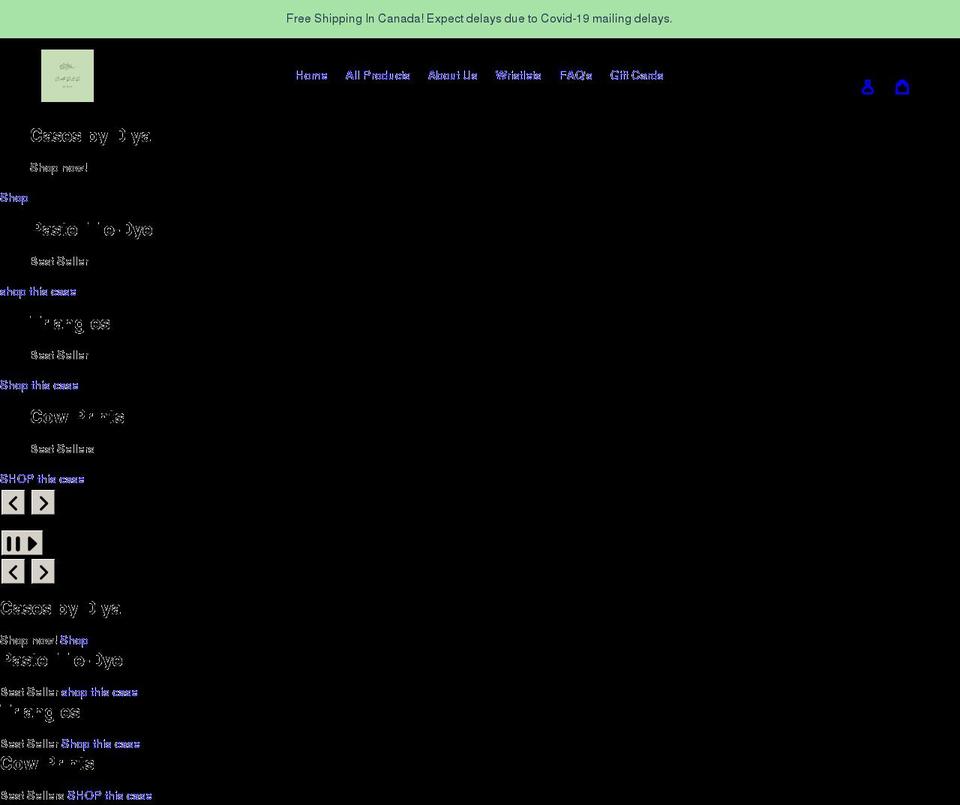 casesbydiya.com shopify website screenshot