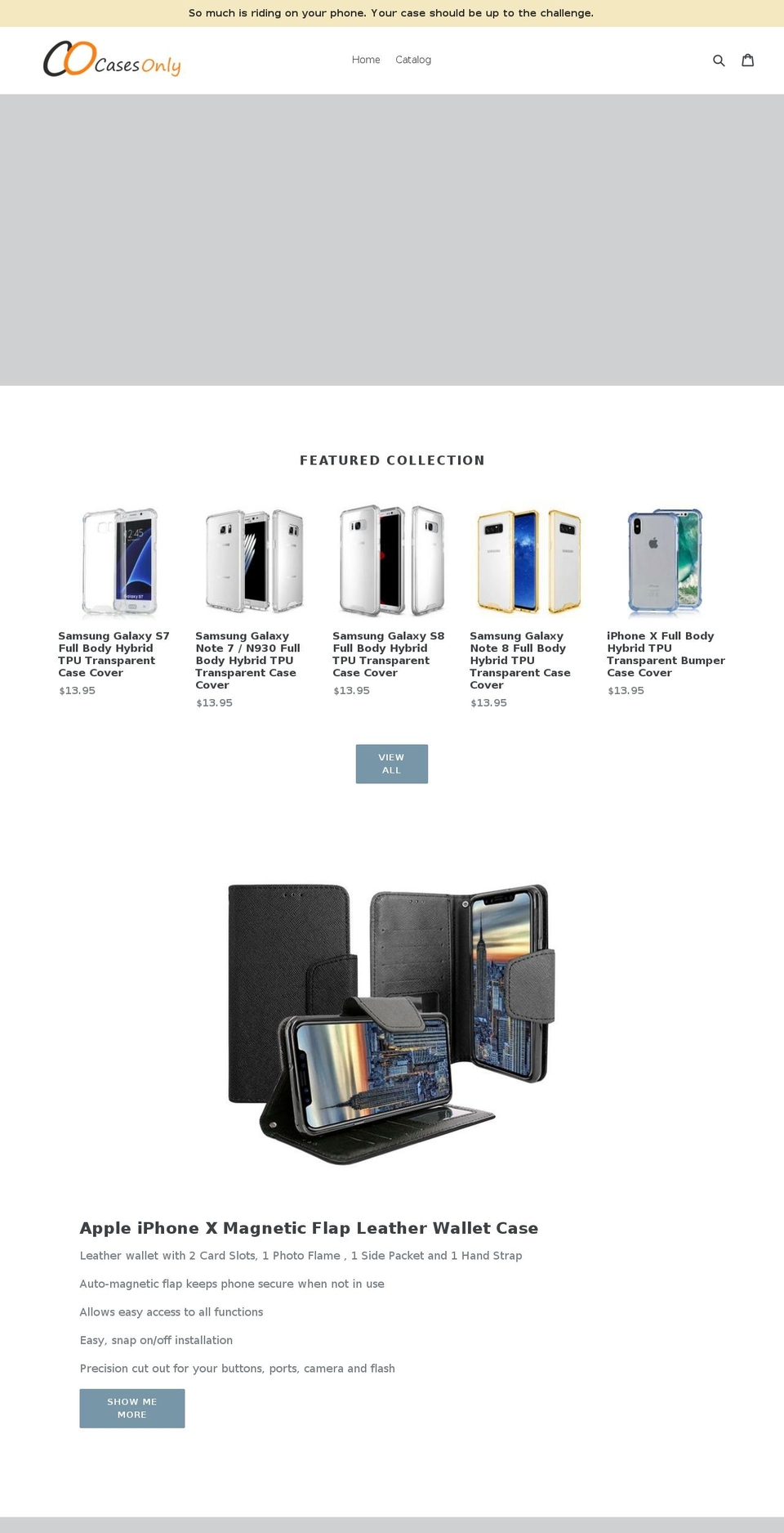 casesonly.com — Shopify storefront screenshot