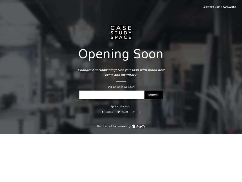 casestudylondon.com shopify website screenshot