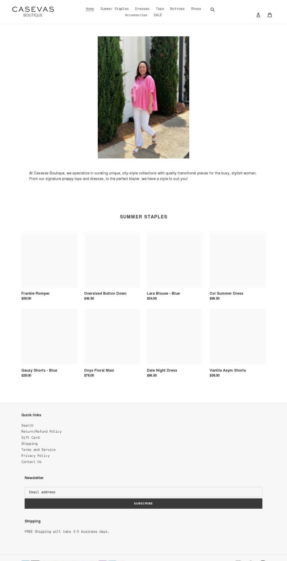 casevas.com shopify website screenshot