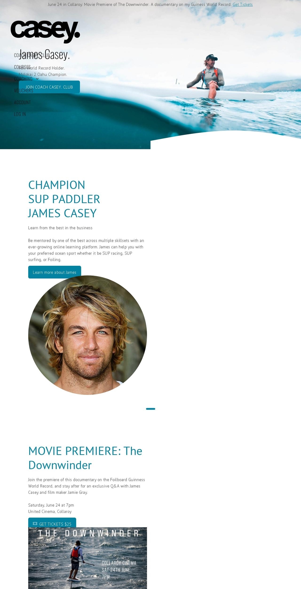 caseyaus.com — Shopify storefront screenshot