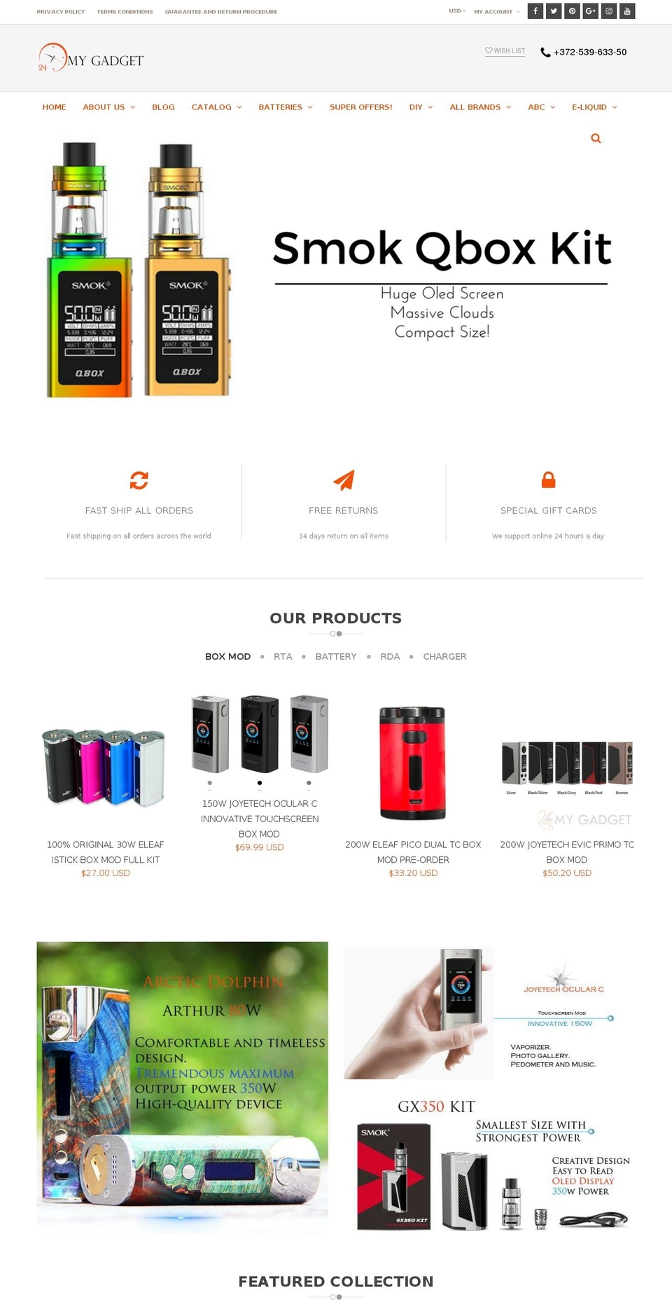 cash24.me shopify website screenshot