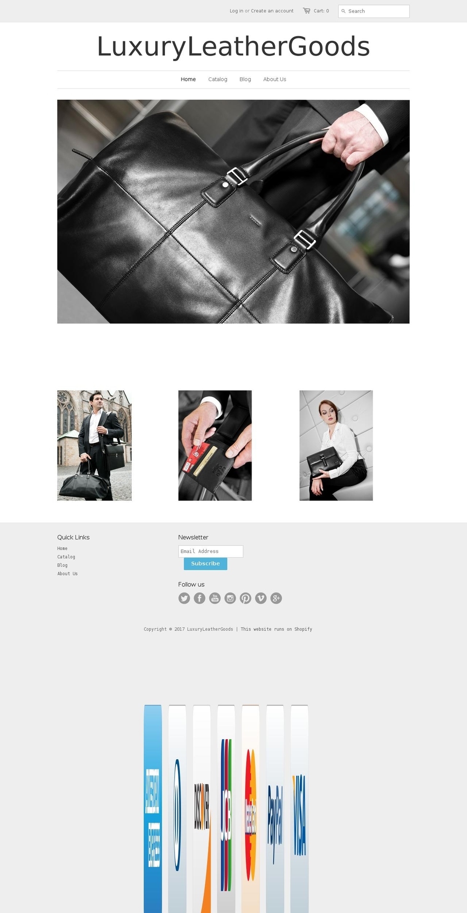 cashmereinleather.com shopify website screenshot