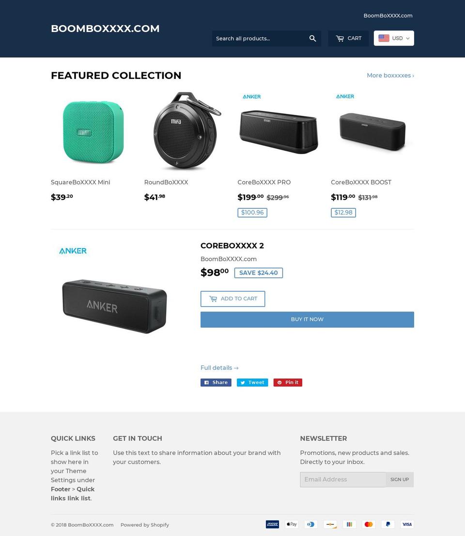 casibaba.com — Shopify storefront screenshot