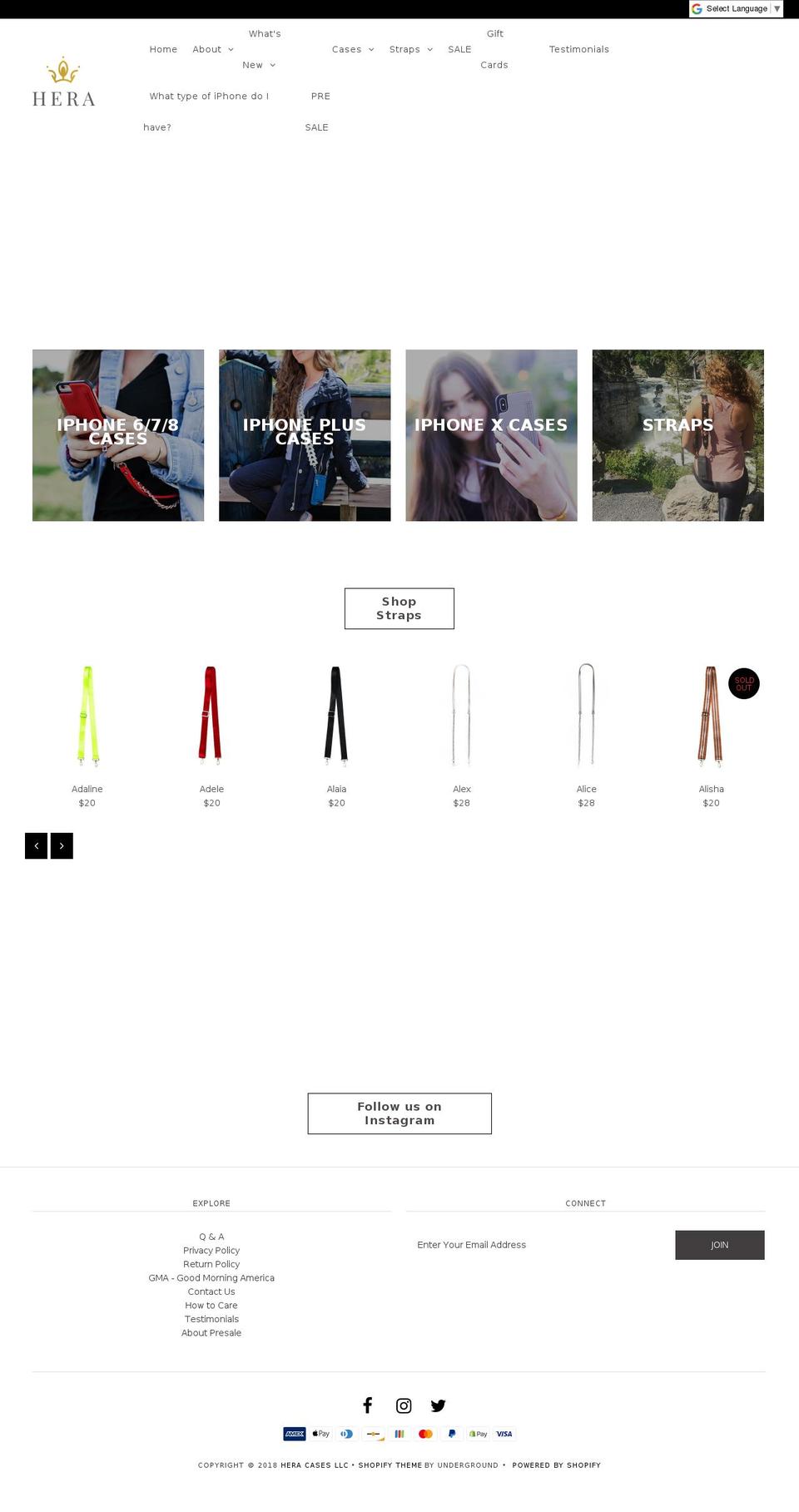 casicase.com — Shopify storefront screenshot