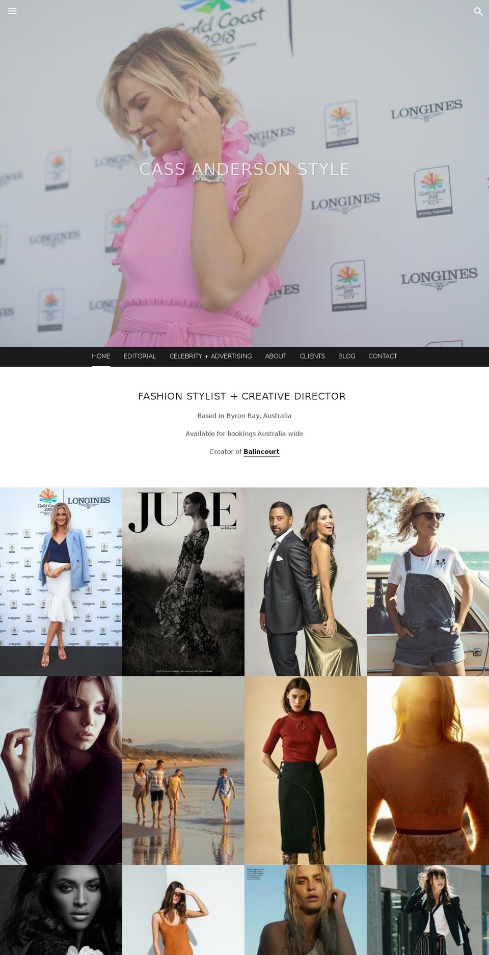 cassandersonstyle.com — Shopify storefront screenshot