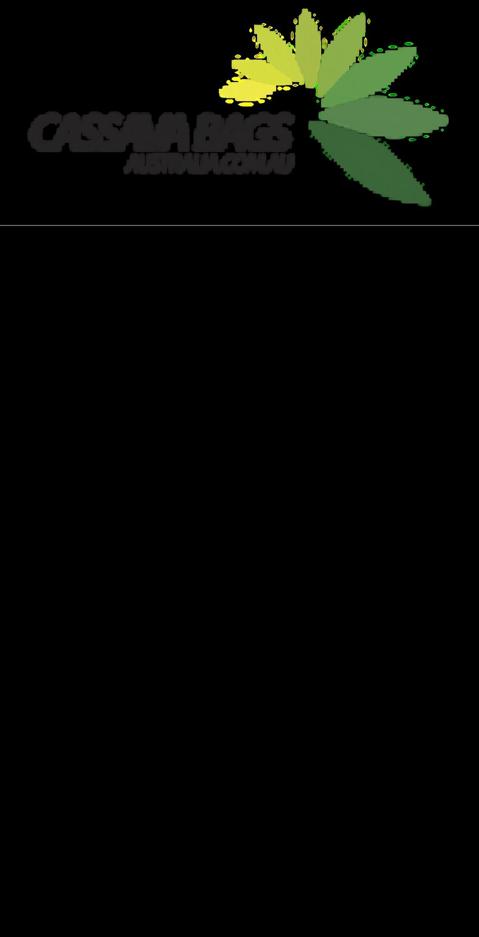 cassavabagsaustralia.com.au shopify website screenshot