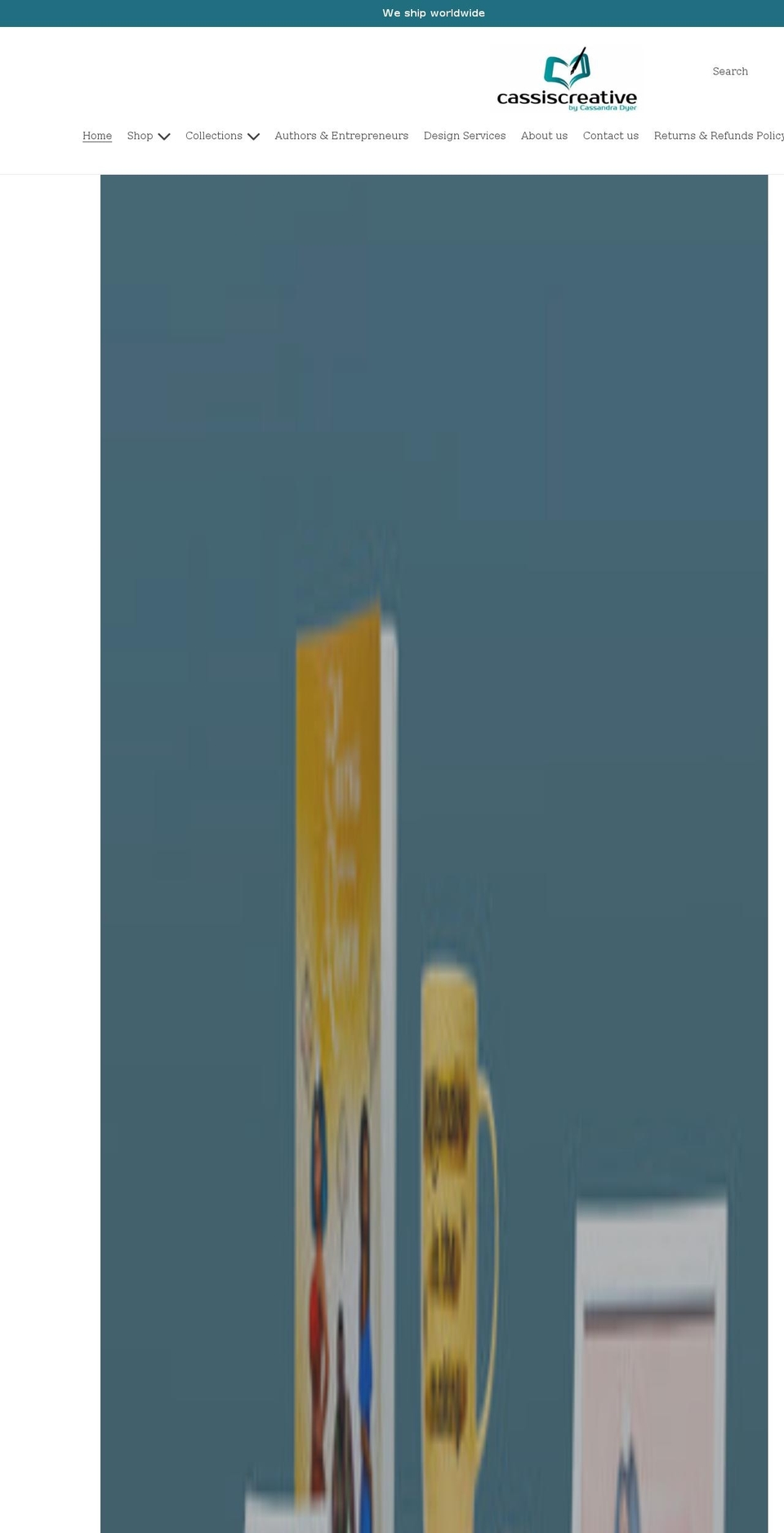 cassiscreative.com shopify website screenshot