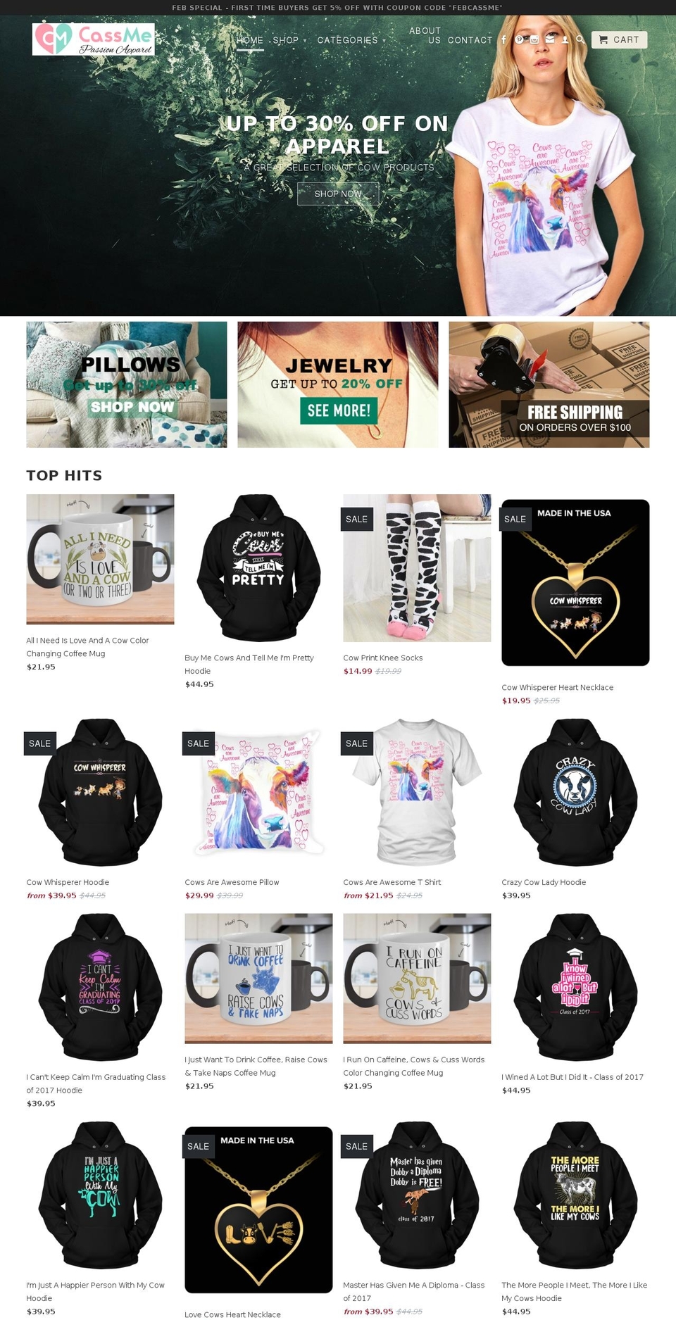 cassme.com shopify website screenshot