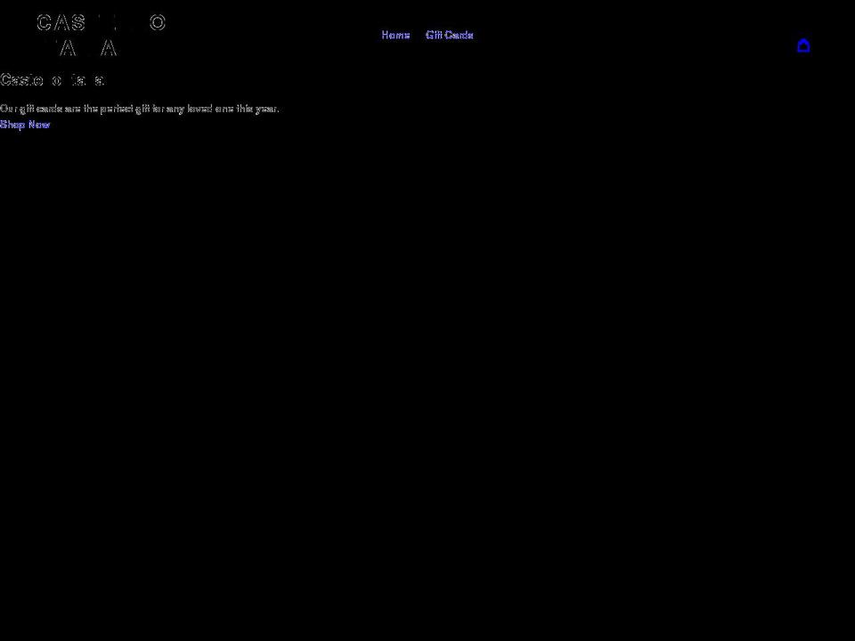 castello-italia.myshopify.com shopify website screenshot
