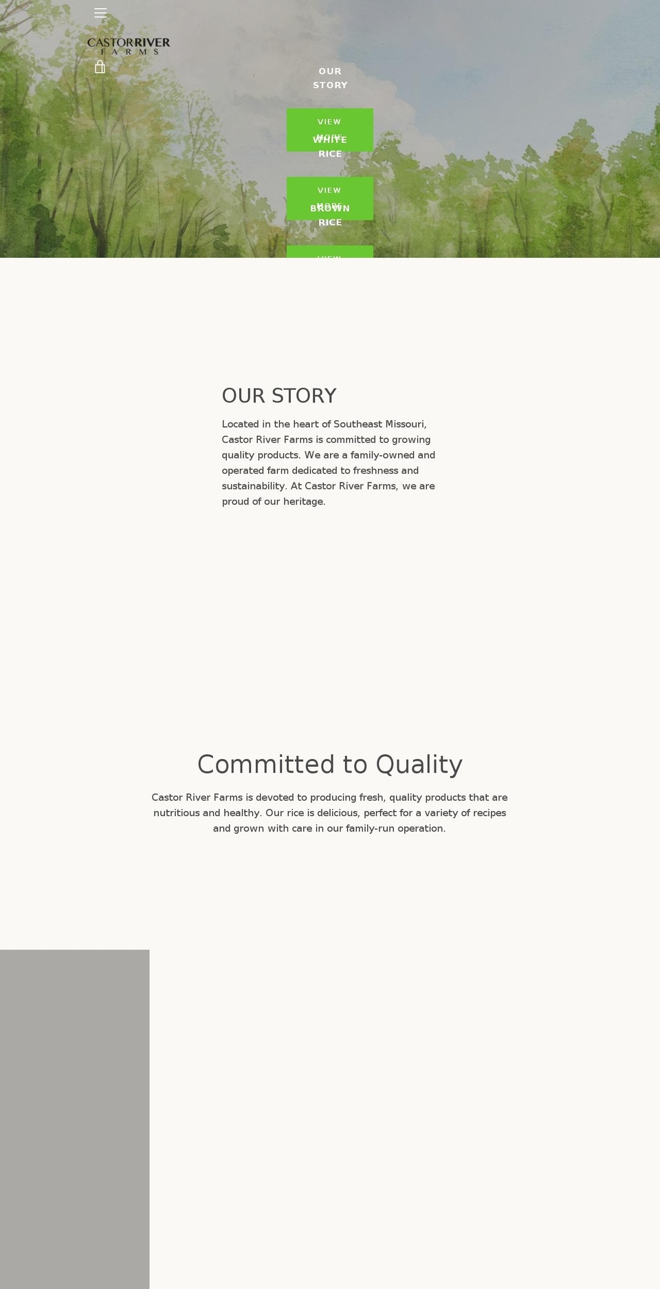castorriverfarms.com — Shopify storefront screenshot
