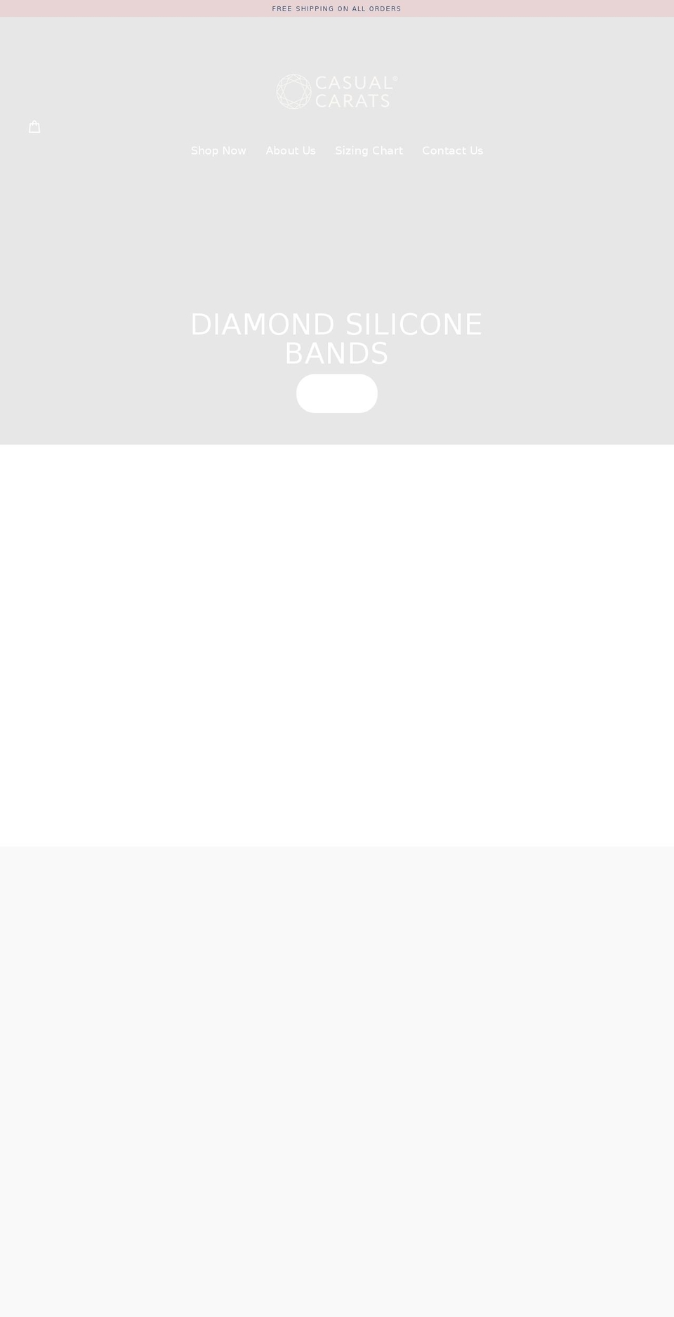 casualcarats.com shopify website screenshot