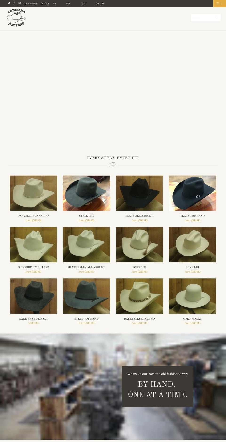 Catalena Hatters From Streamline BoldPOv2May Shopify theme site example catalenahatter.com