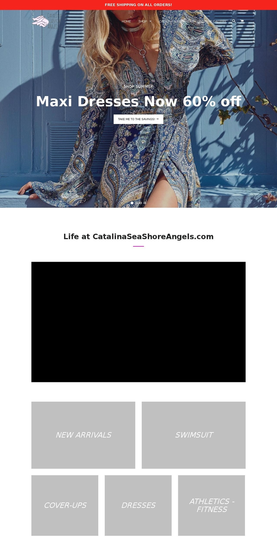 catalinacowgirl.com shopify website screenshot