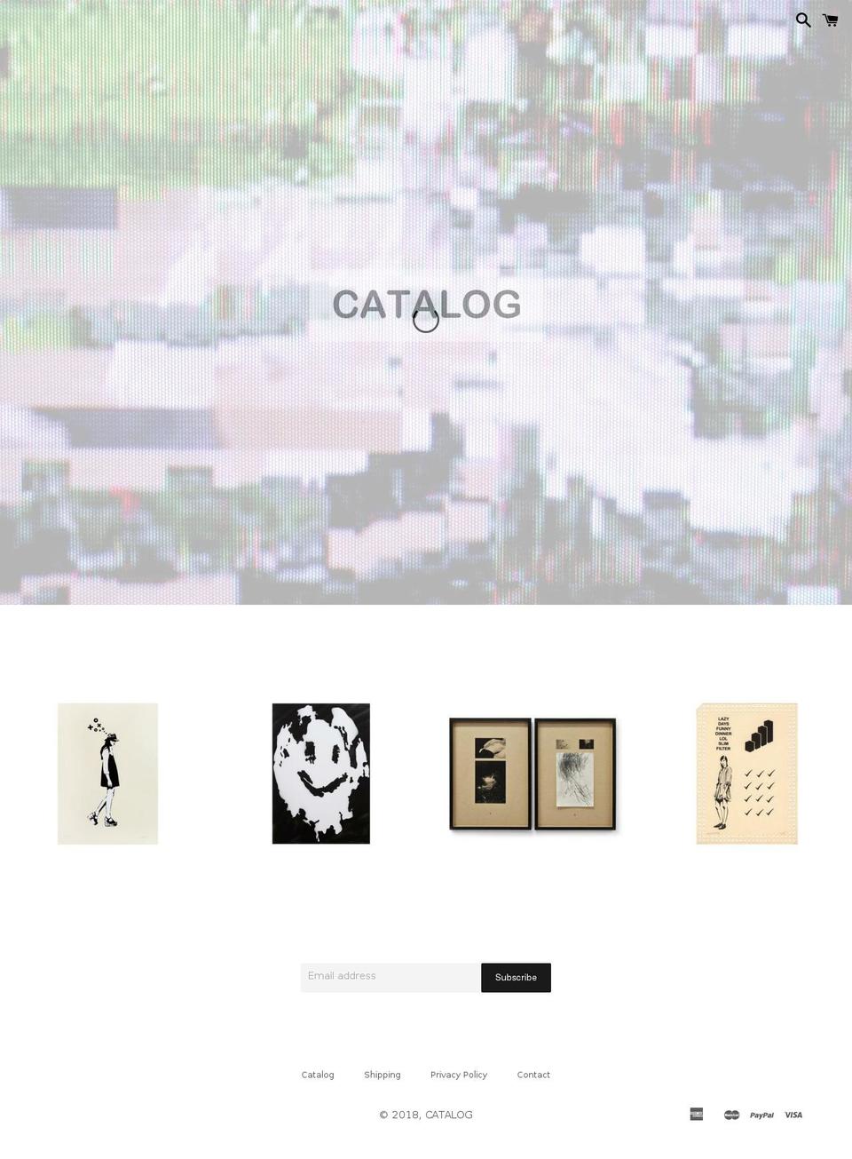 cataloghigh.com shopify website screenshot