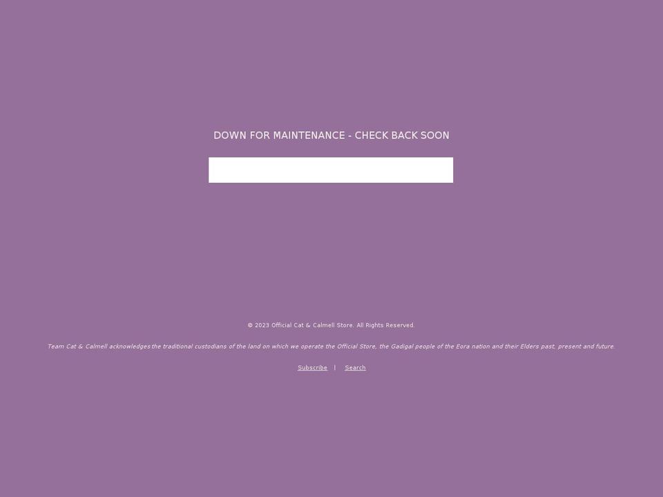 FH--Mar Shopify theme site example catandcalmellstore.com