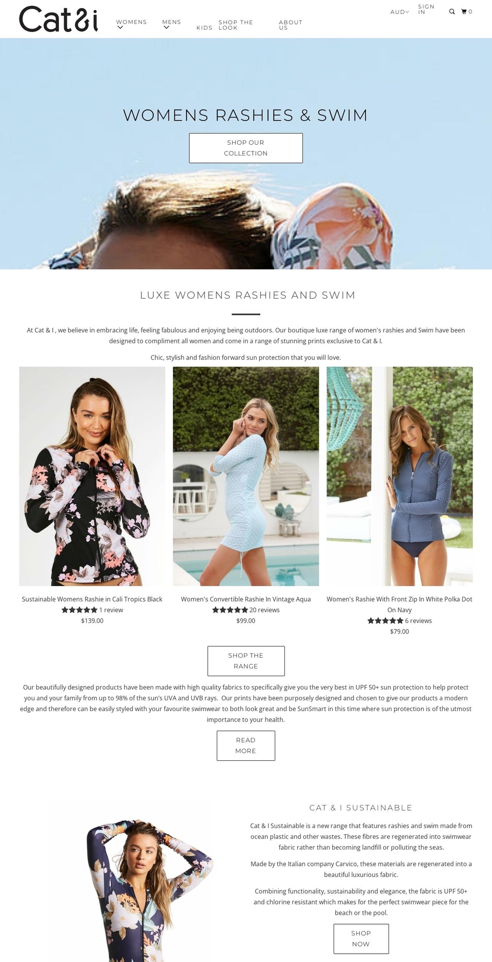 catandi.com.au shopify website screenshot