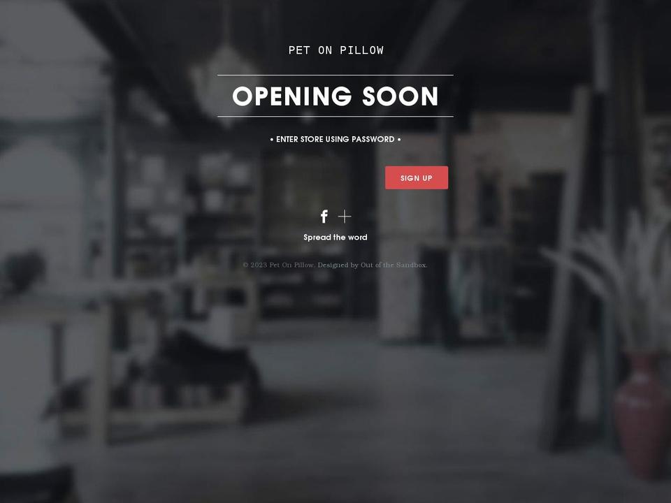 catandpillow.myshopify.com shopify website screenshot