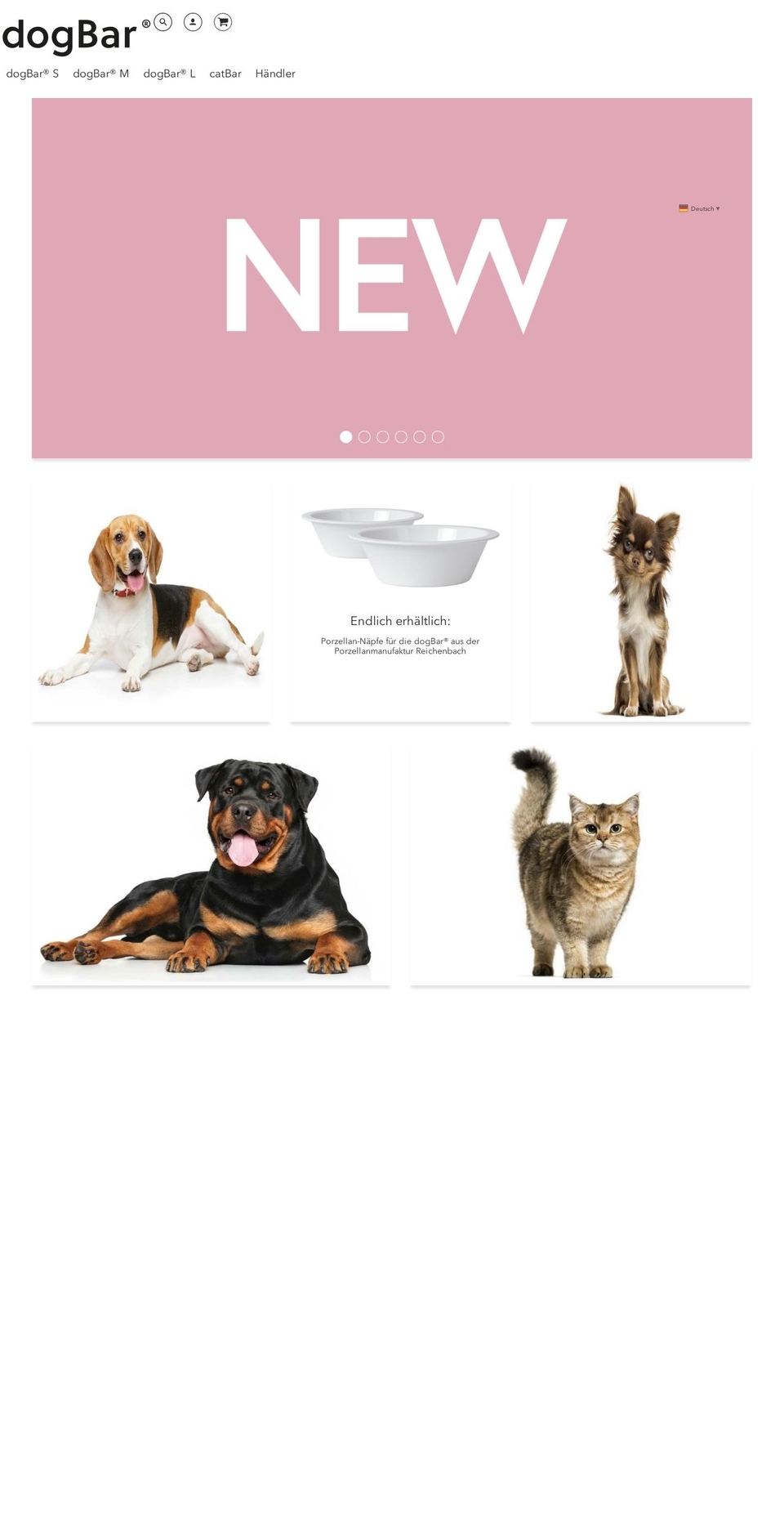 catbar.de shopify website screenshot