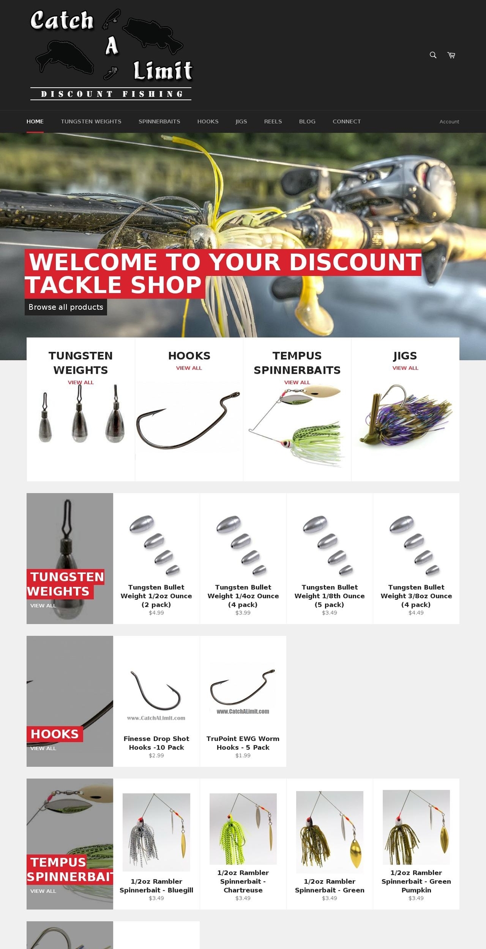 catchalimit.com shopify website screenshot